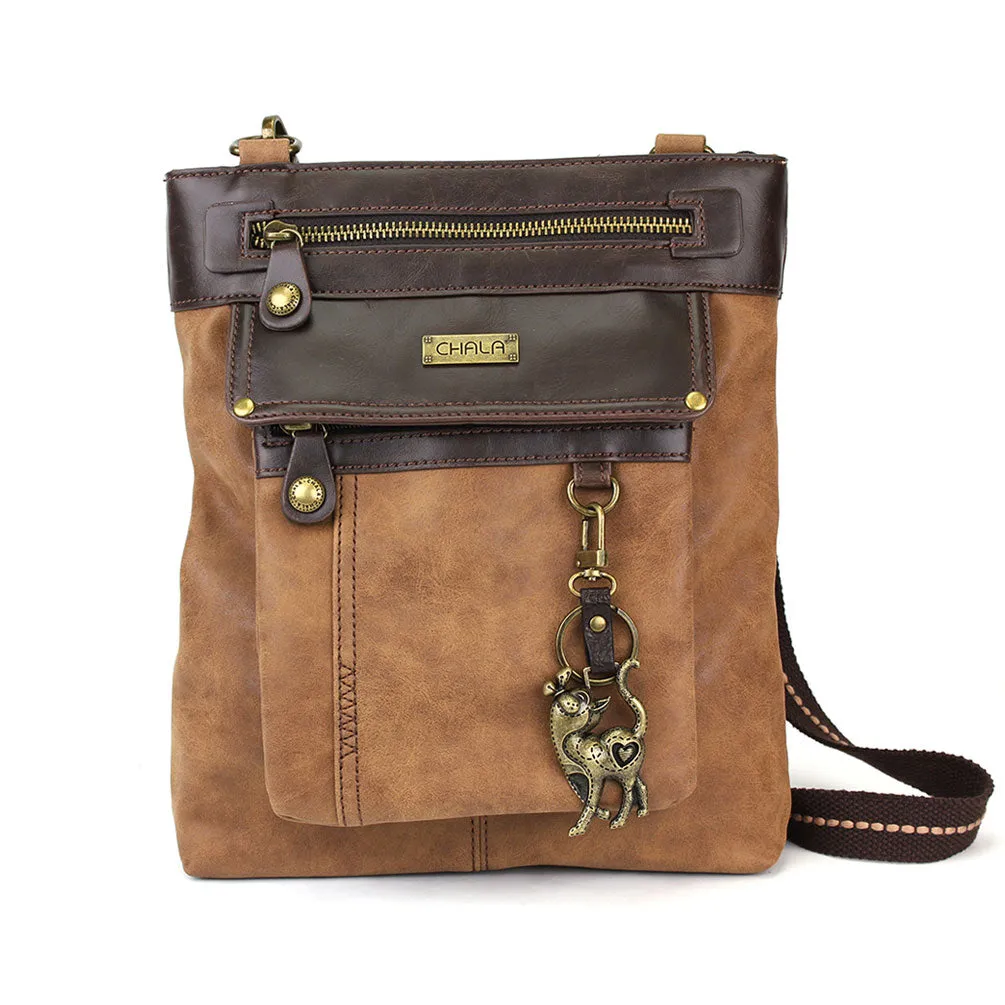Gemini Crossbody - Brown