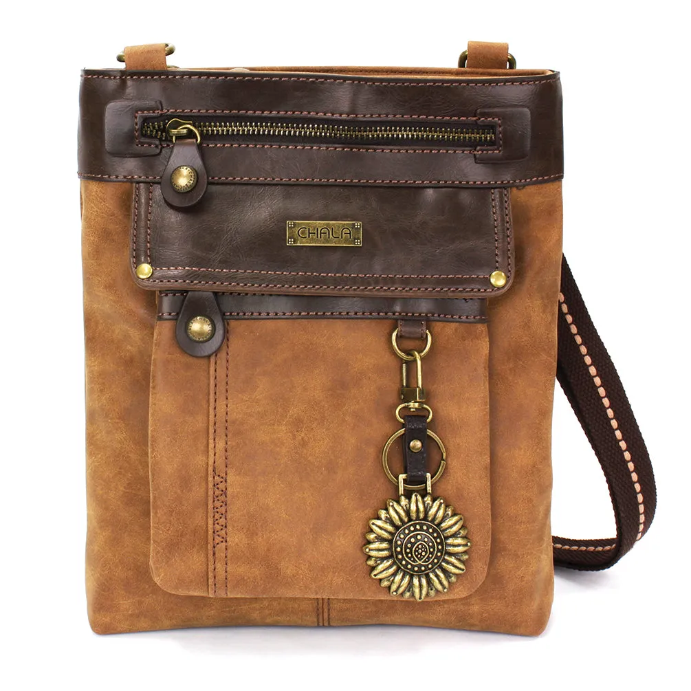 Gemini Crossbody - Brown