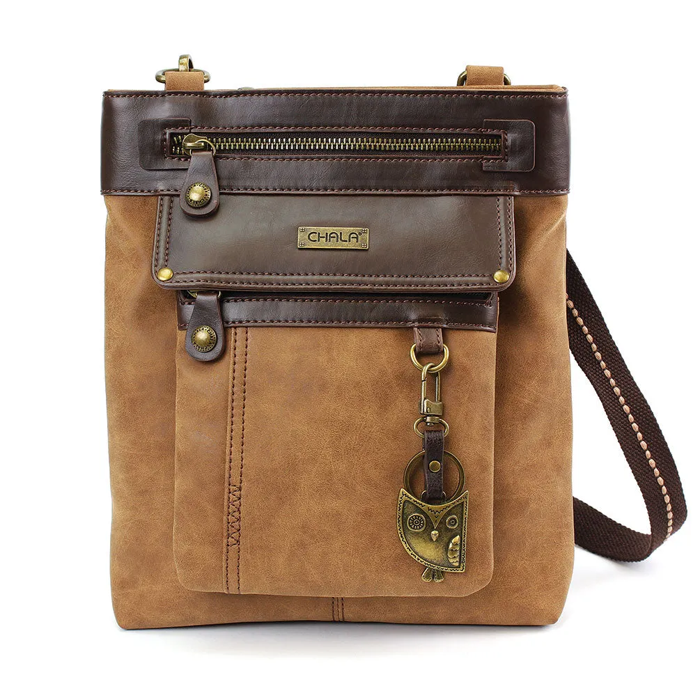 Gemini Crossbody - Brown
