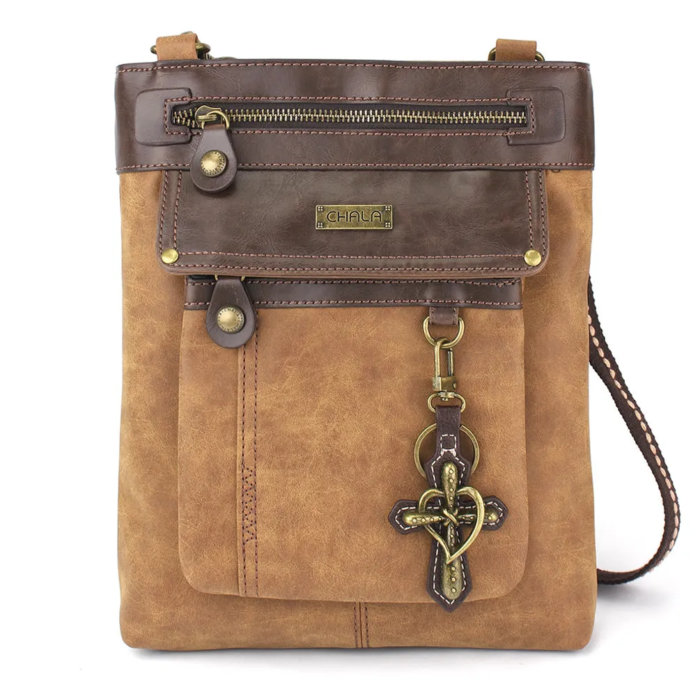 Gemini Crossbody - Brown