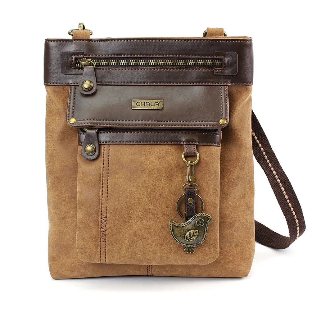 Gemini Crossbody - Brown