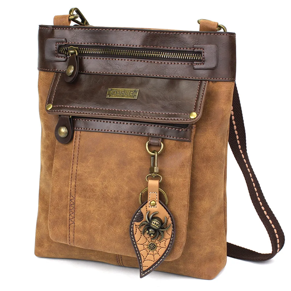 Gemini Crossbody - Brown