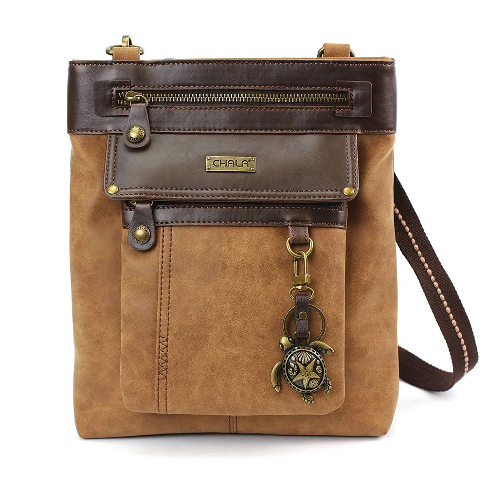 Gemini Crossbody - Brown