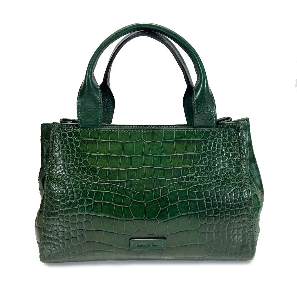 Gianni Conti Classic Grab / Multiway Bag - Style: 9493015 - Green