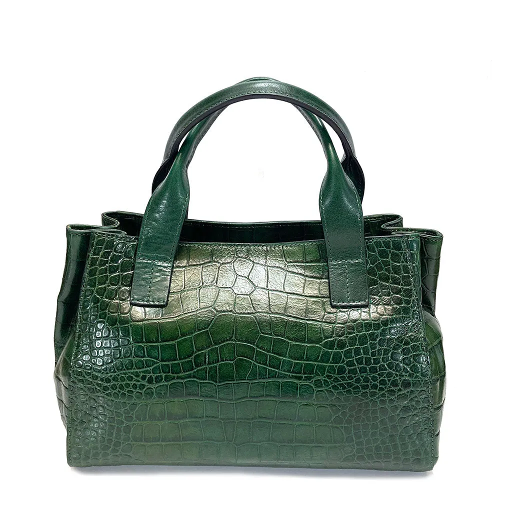 Gianni Conti Classic Grab / Multiway Bag - Style: 9493015 - Green