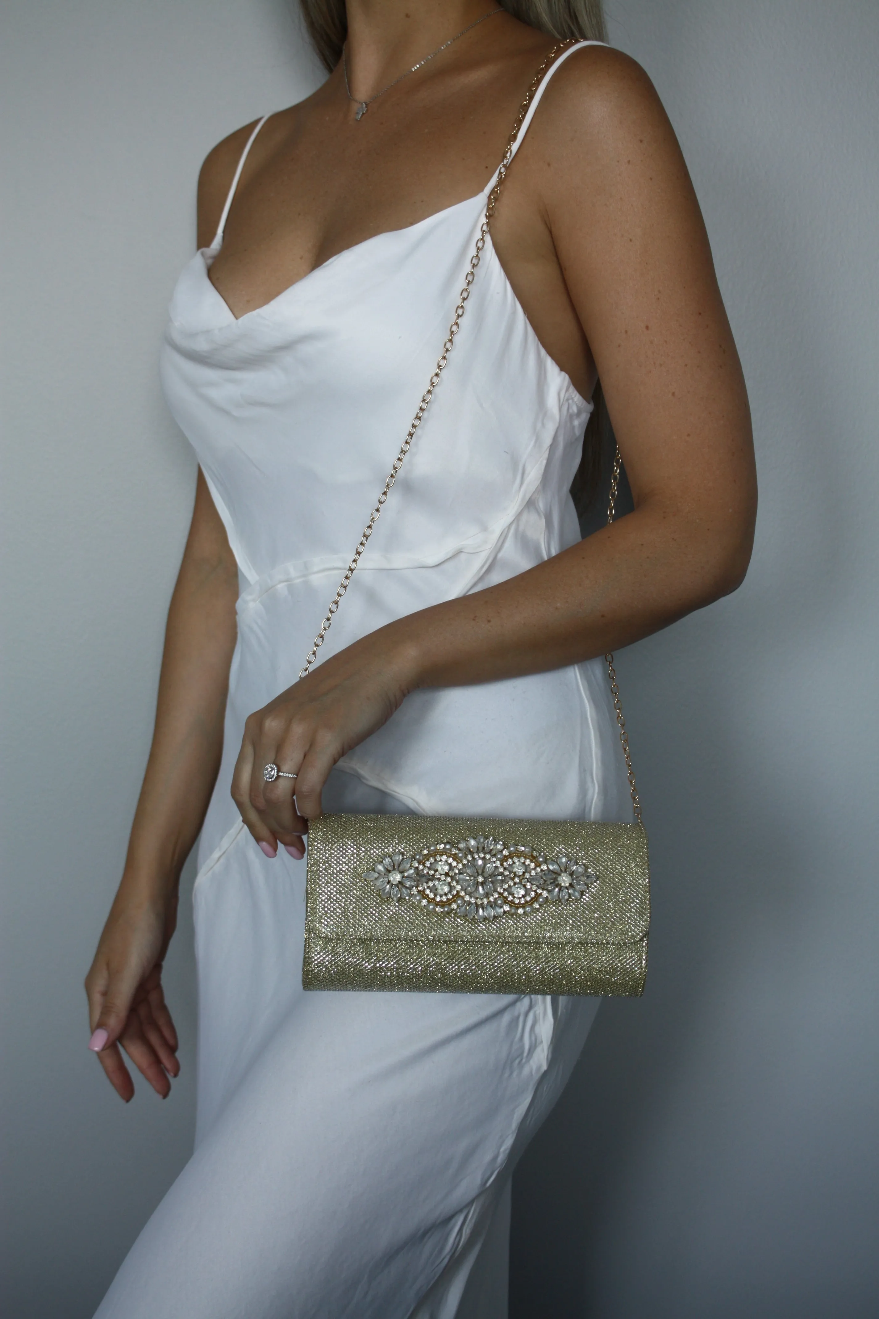 Glitter Evening Clutch