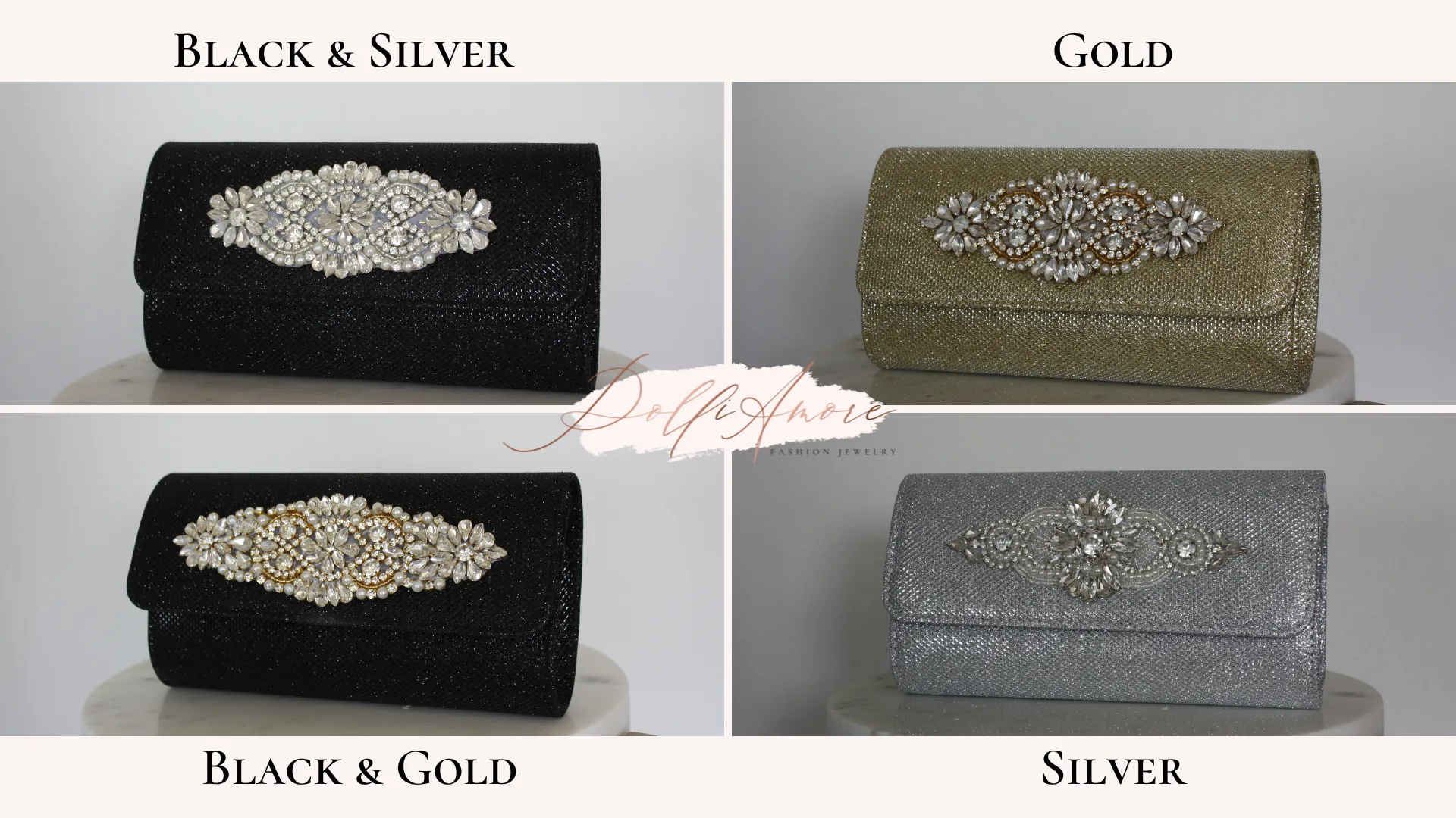 Glitter Evening Clutch