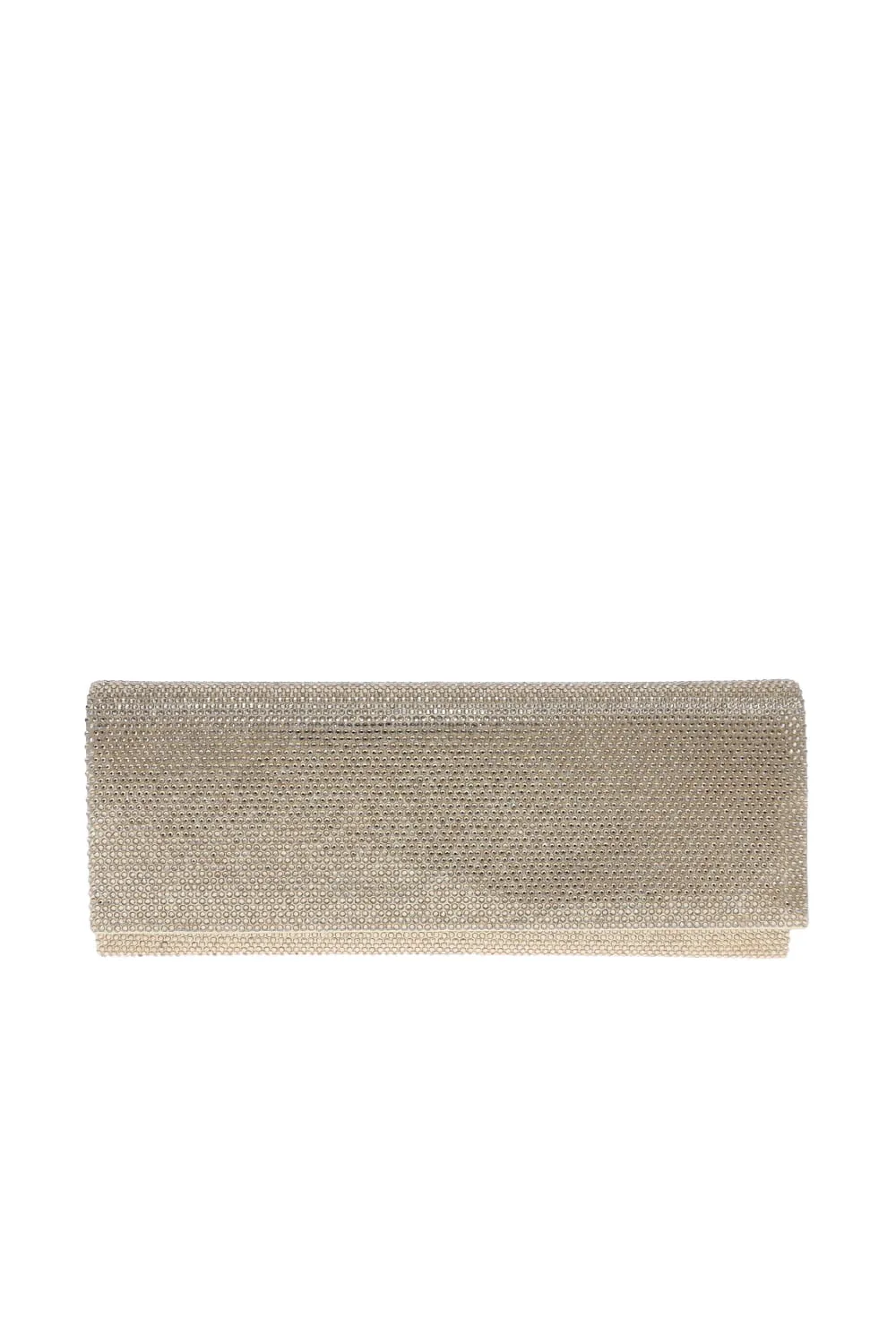 Golden Shadow Crystal Envelope Clutch