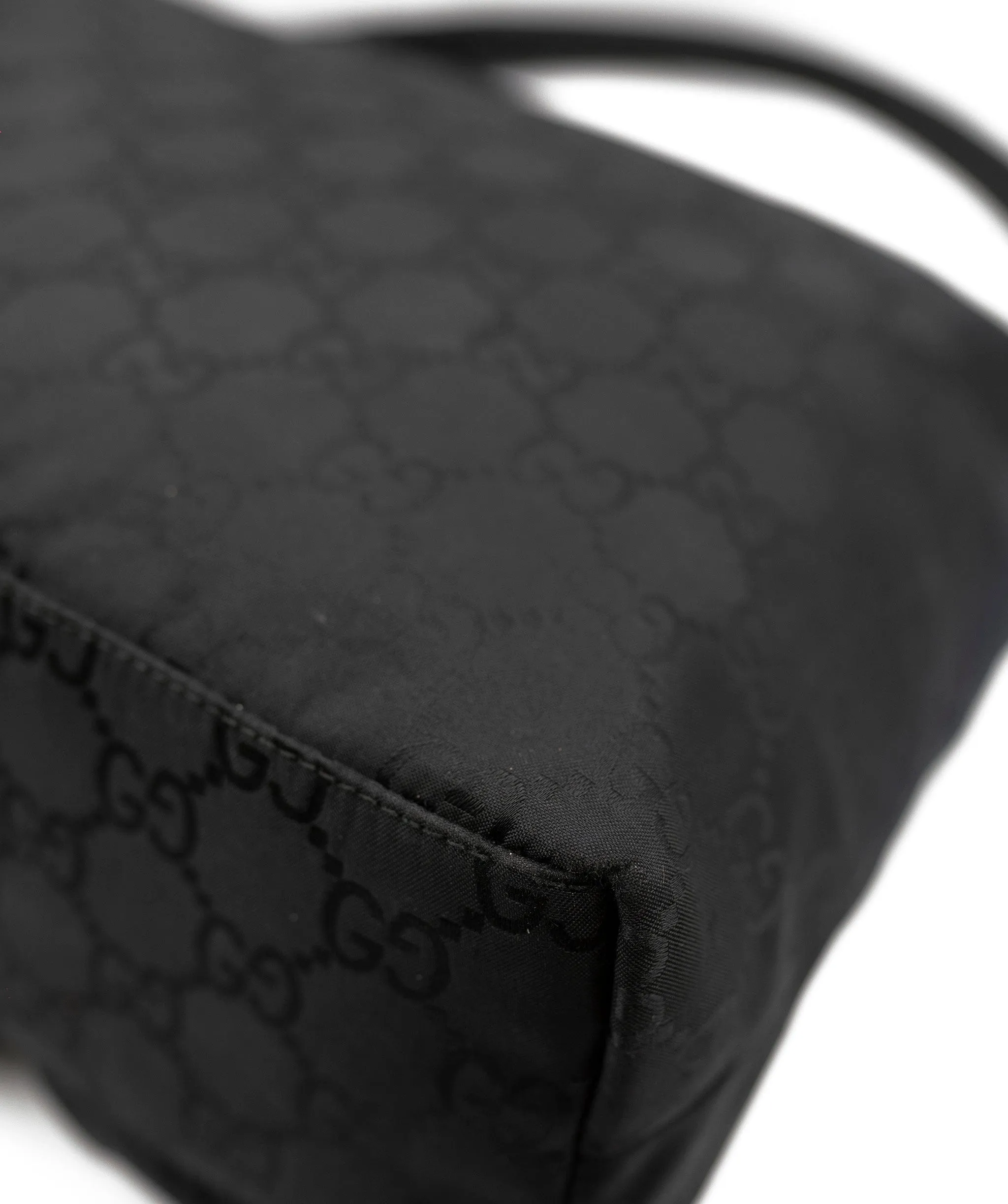Gucci Canvas Vintage Black Tote ADL2070