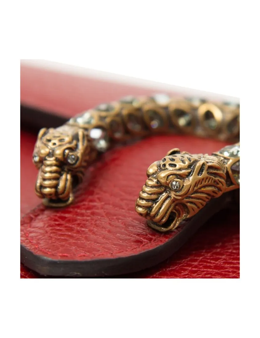 Gucci Dionysus Collection Chain Leather Mini Bag