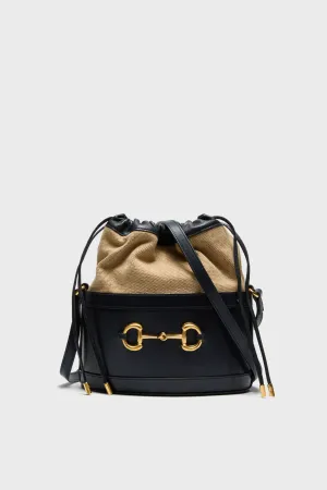 GUCCI Horsebit 1955 Bucket Crossbody Bag