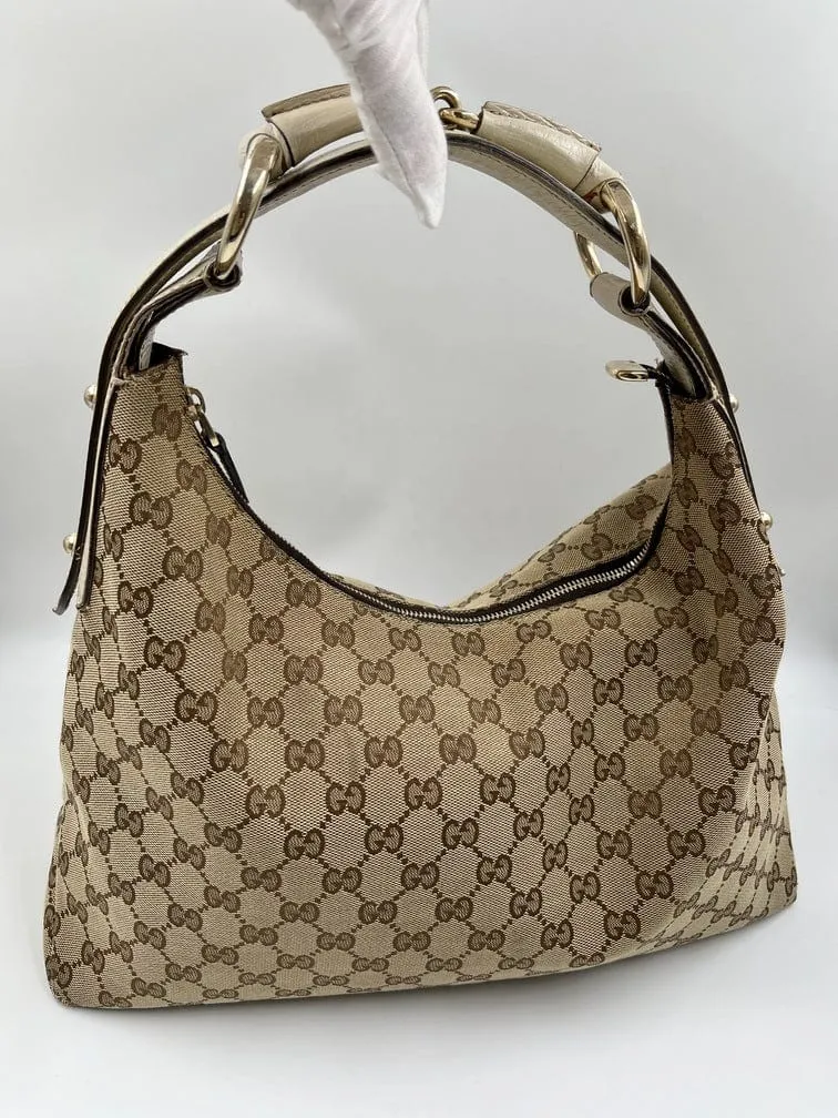 Gucci Horsebit Hobo Bag