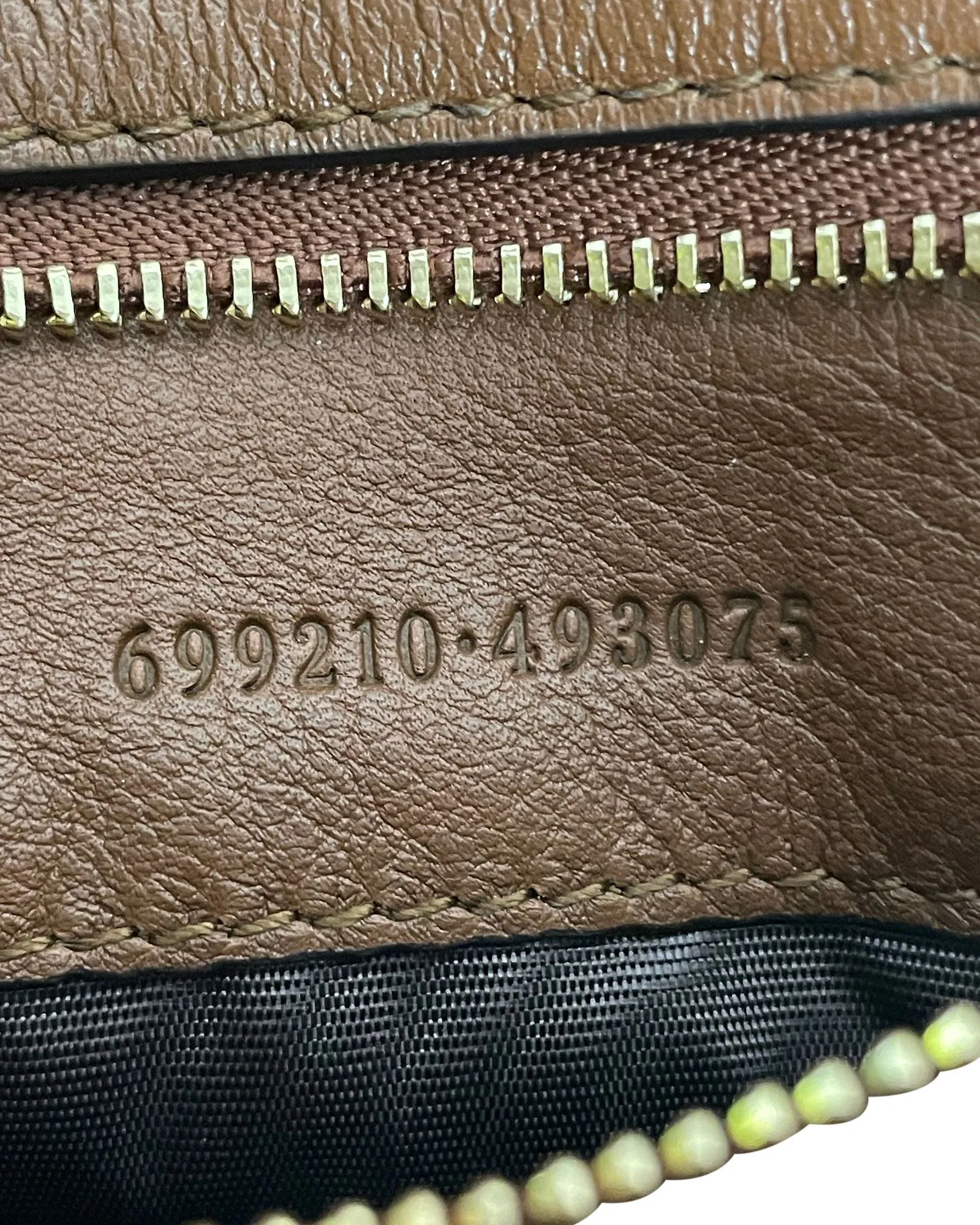 Gucci Medium Blondie Crossbody Bag in Brown Leather