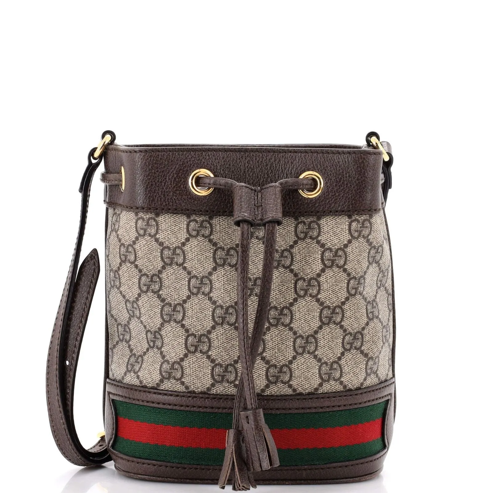 Gucci Ophidia Bucket Bag Gg Coated