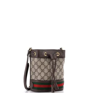 Gucci Ophidia Bucket Bag Gg Coated