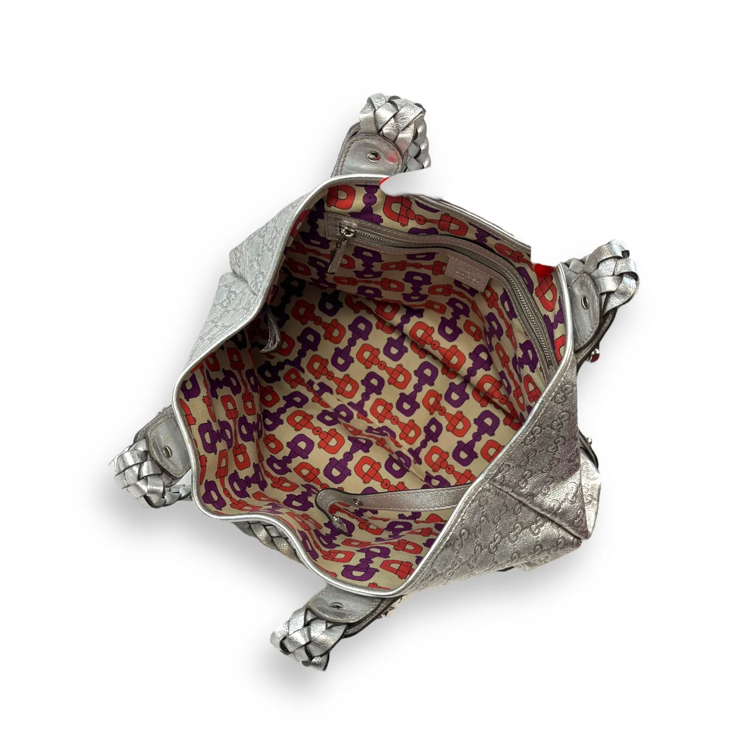 Gucci Pelham Metallic Hobo