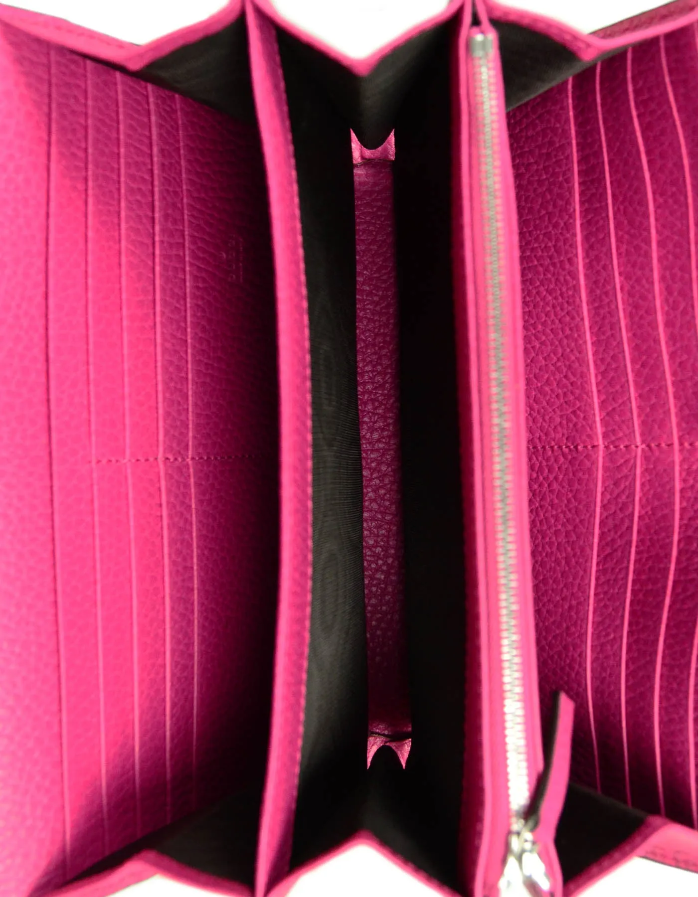 Gucci Pink Calfskin Leather Mini Dionysus Chain Wallet Crossbody Bag
