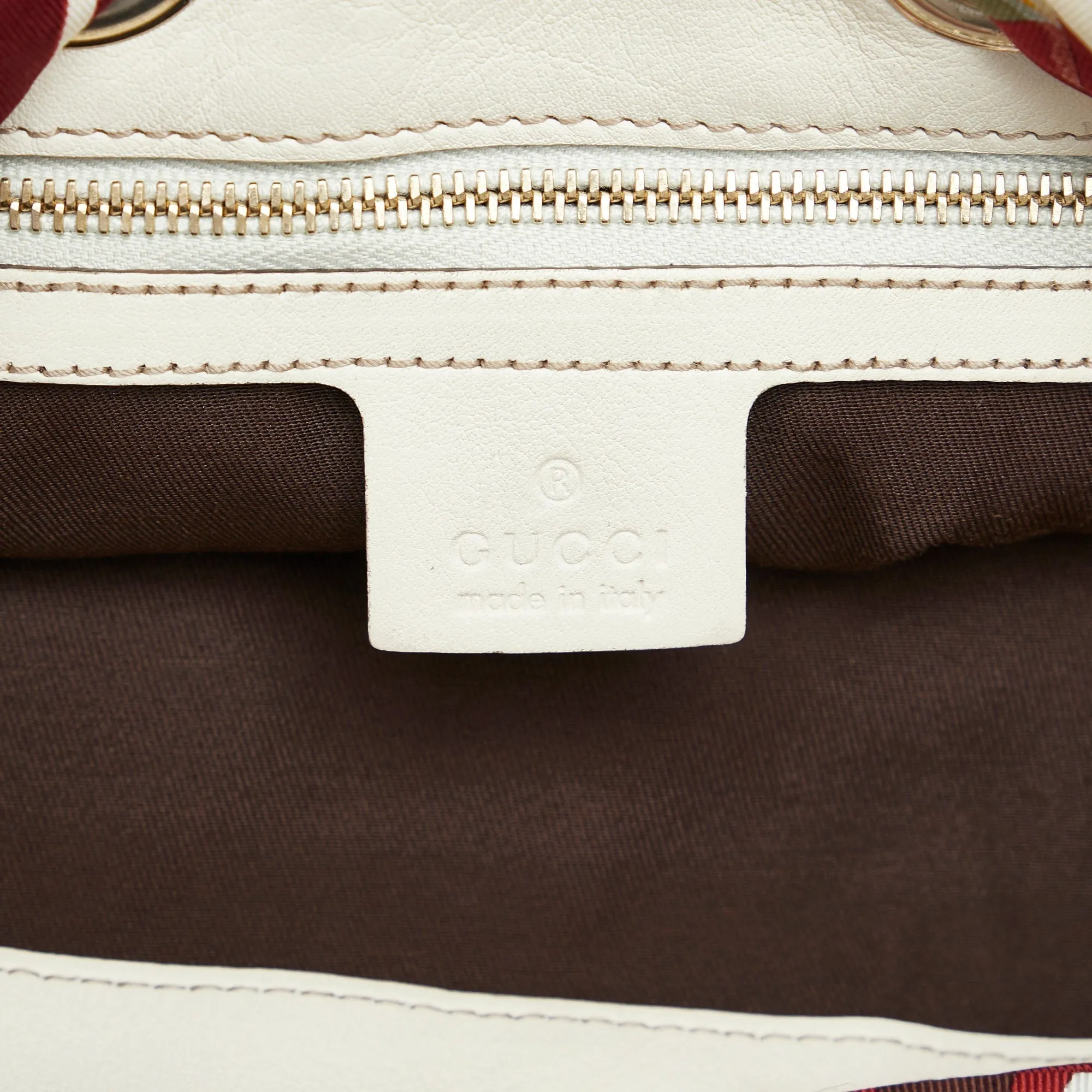 Gucci Positano Tote Bag Brown GG Canvas