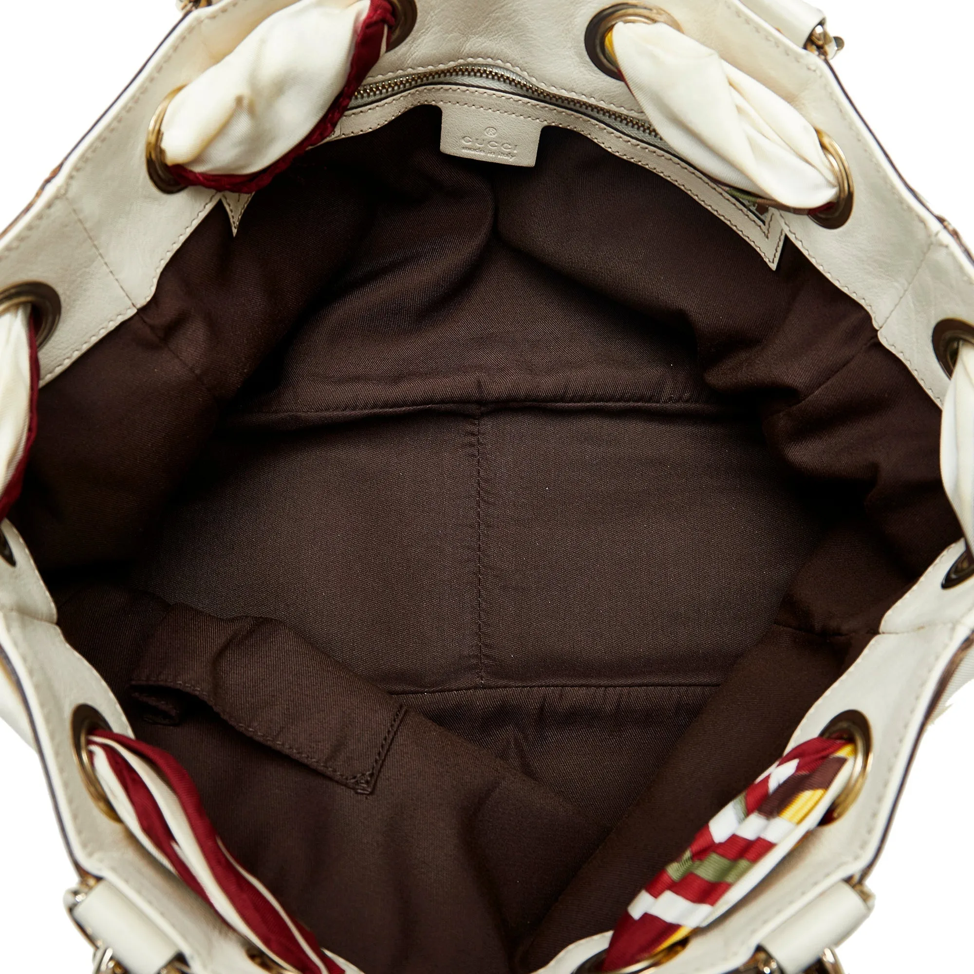 Gucci Positano Tote Bag Brown GG Canvas