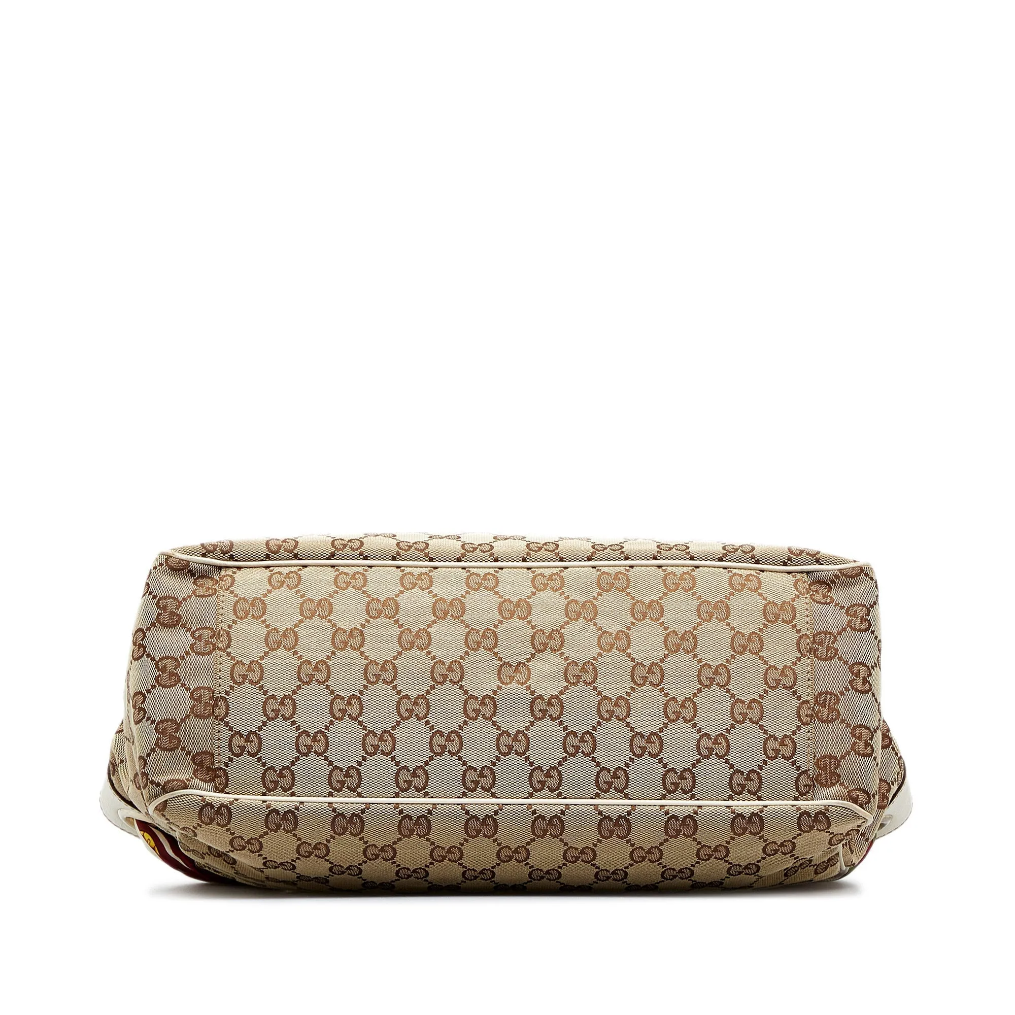 Gucci Positano Tote Bag Brown GG Canvas