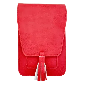 Harper Crossbody: Red "Poppy"