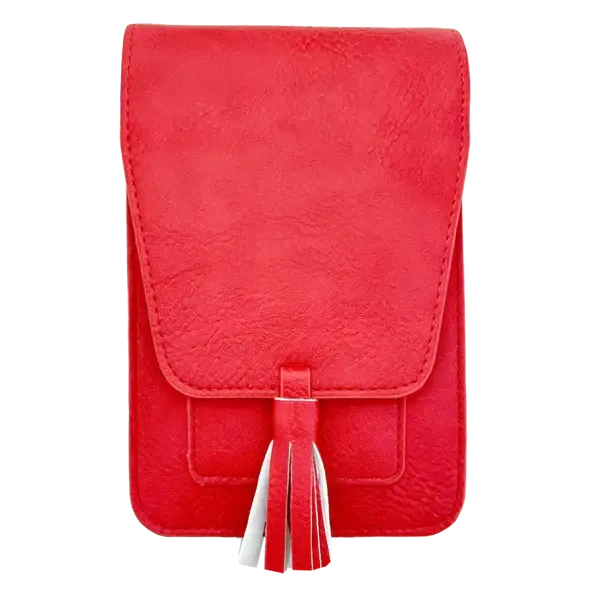 Harper Crossbody: Red "Poppy"