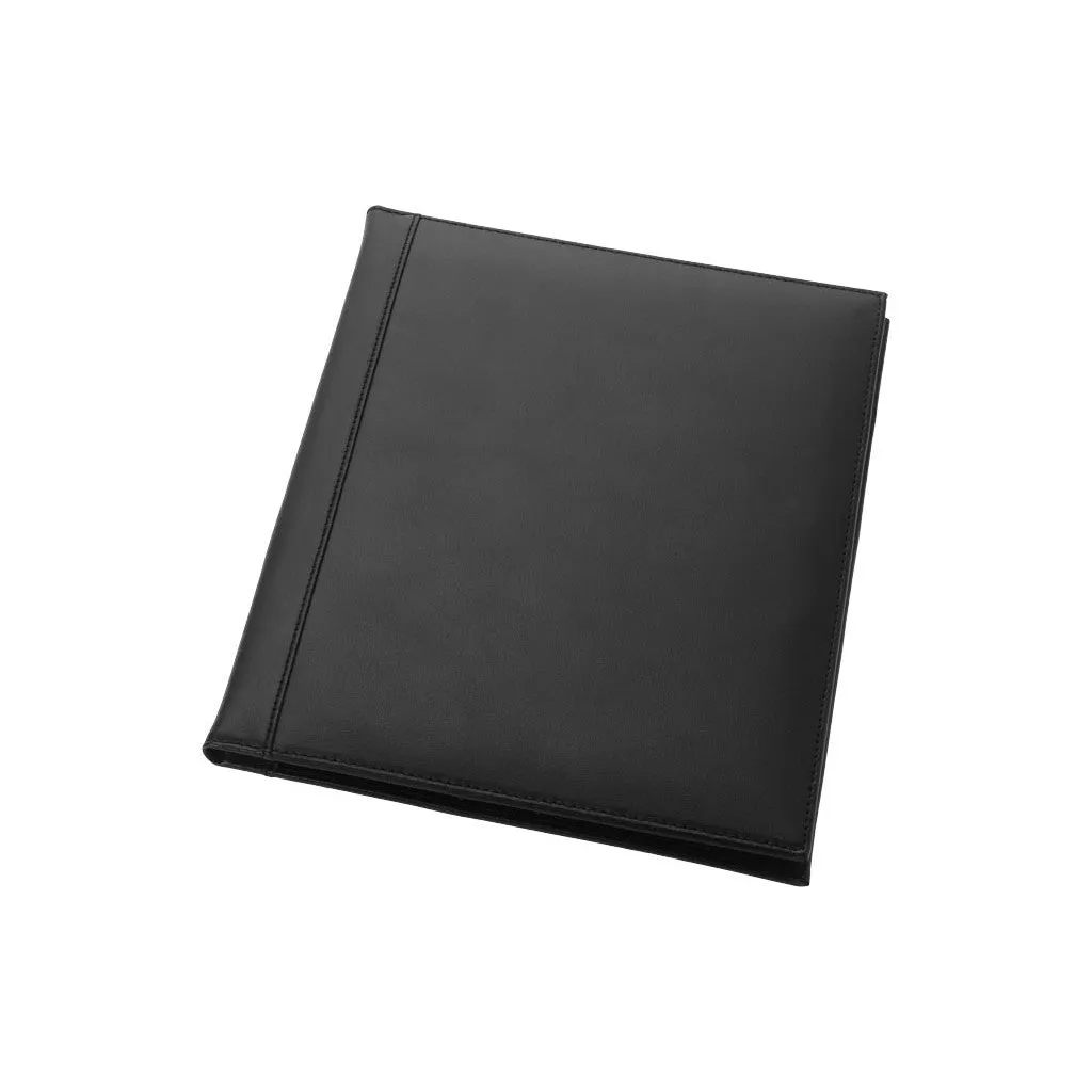 Harvard A4 leather zipper portfolio