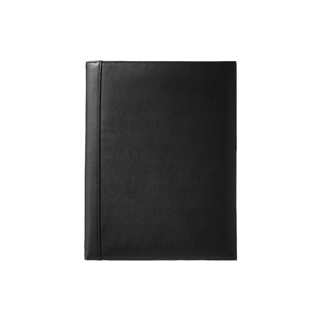 Harvard A4 leather zipper portfolio