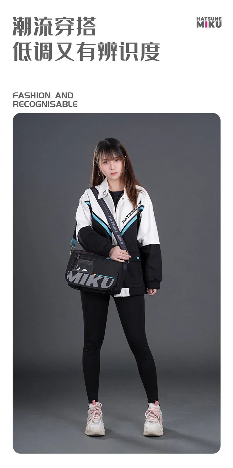 Hatsune Miku - Hatsune Miku Crossbody Messenger Itabag Moeyu