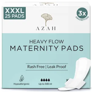 Heavy Flow Maternity Pads | Box of 25 | Postpartum Flow