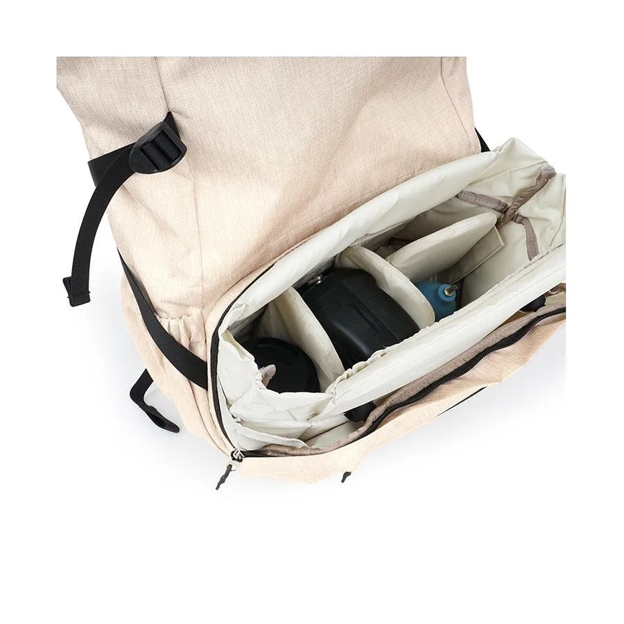 HELLOLULU Holger - DSLR Camera Backpack Milk
