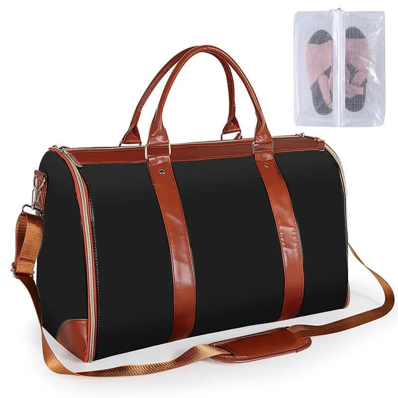 High Capacity Handbag, Durable PU, Waterproof, Stylish & Versatile, Zipper Closure, Perfect for Travel & Daily Use