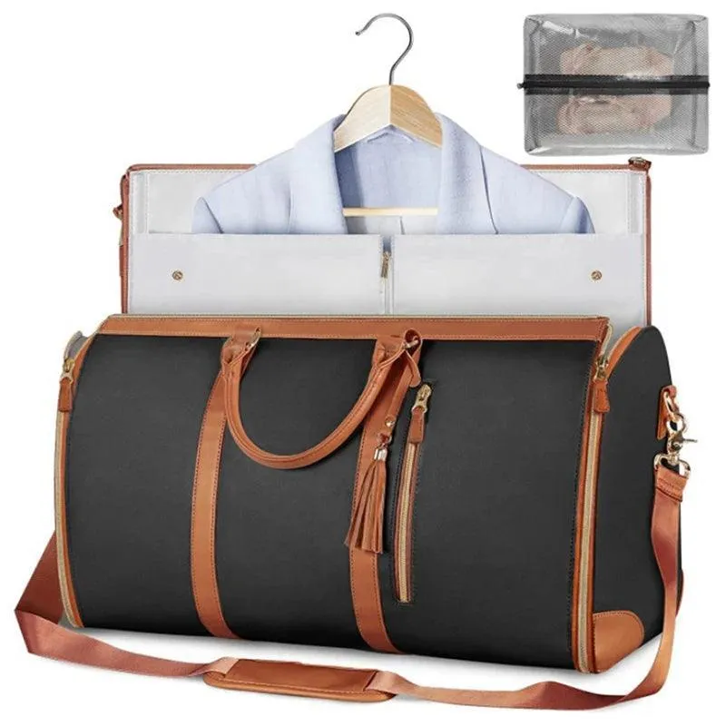 High Capacity Handbag, Durable PU, Waterproof, Stylish & Versatile, Zipper Closure, Perfect for Travel & Daily Use