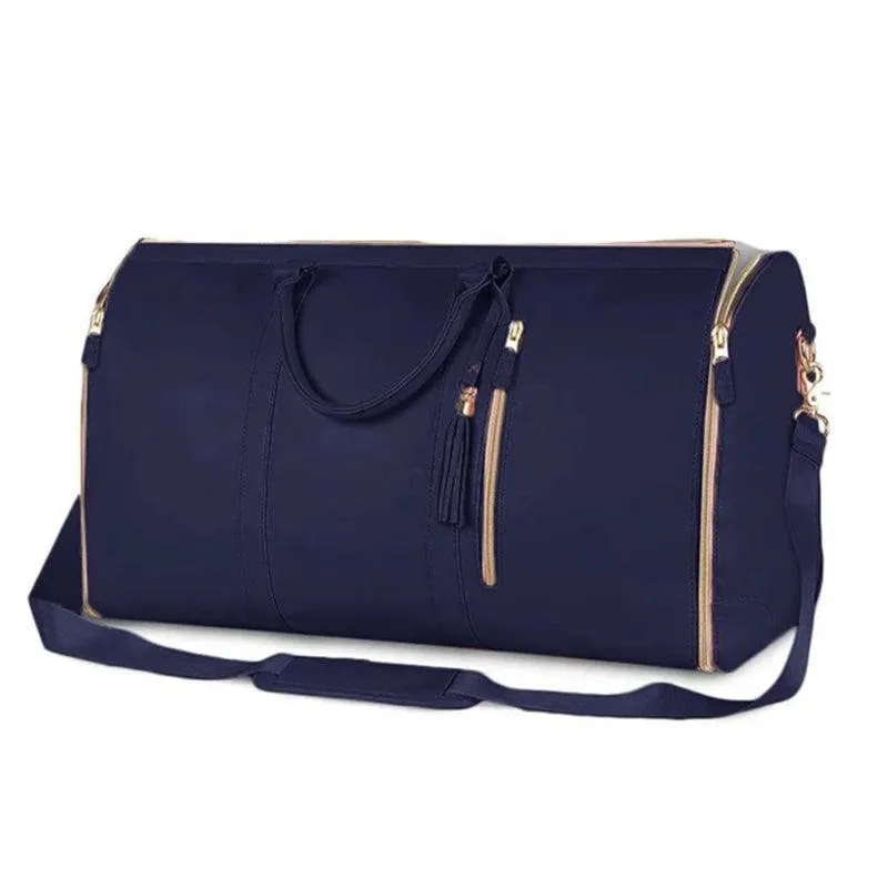 High Capacity Handbag, Durable PU, Waterproof, Stylish & Versatile, Zipper Closure, Perfect for Travel & Daily Use