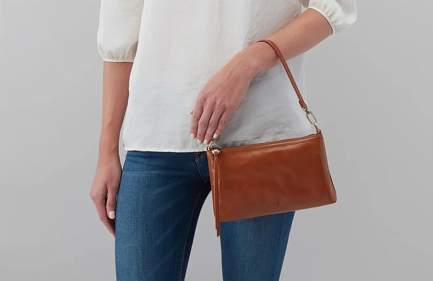 Hobo International Darcy Crossbody Polished Natural