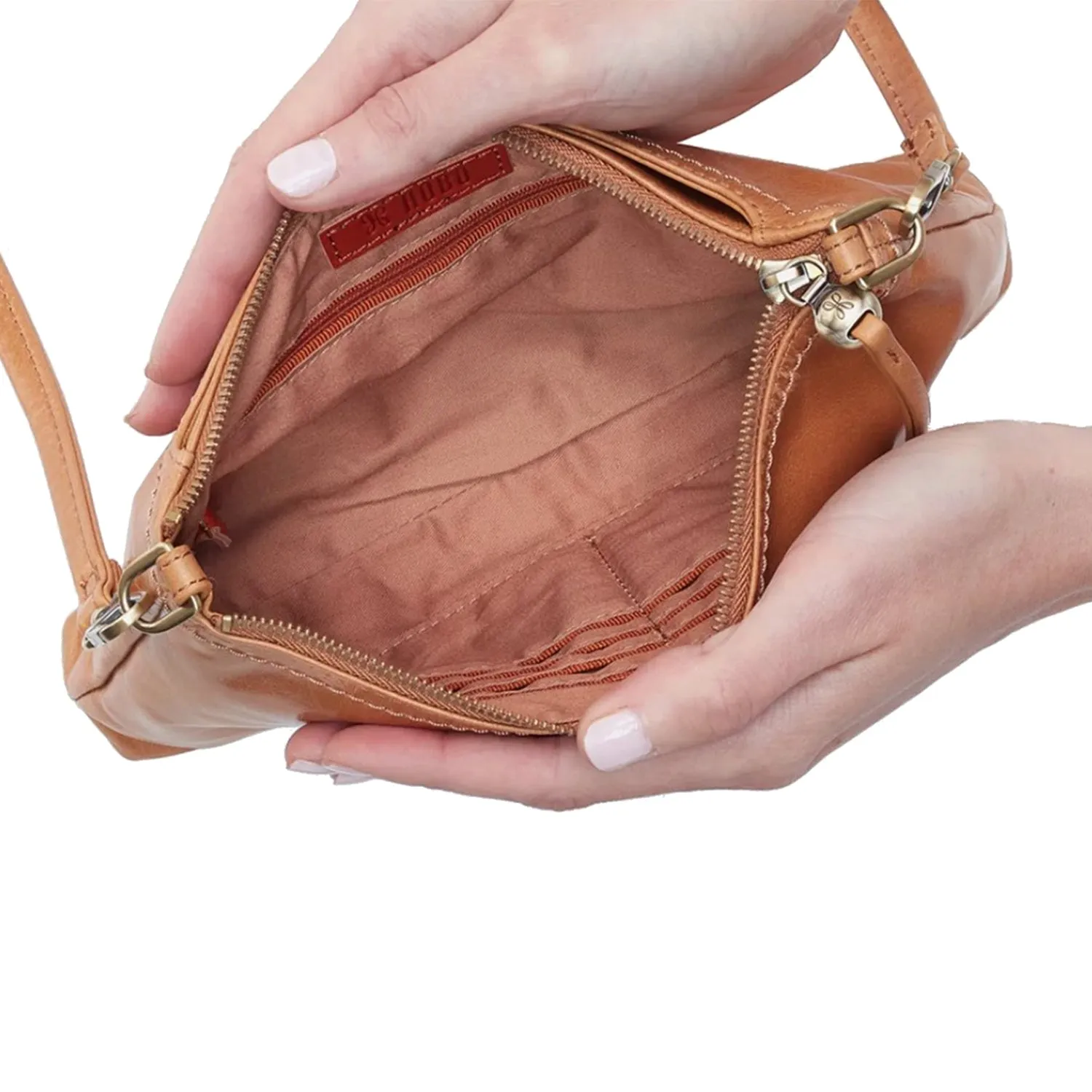 Hobo International Darcy Crossbody Polished Natural