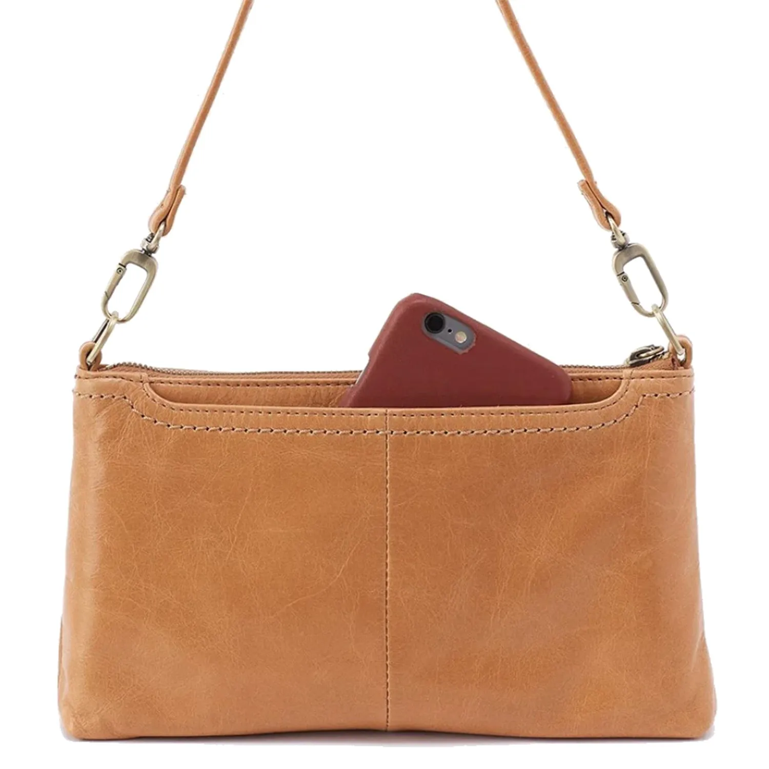 Hobo International Darcy Crossbody Polished Natural