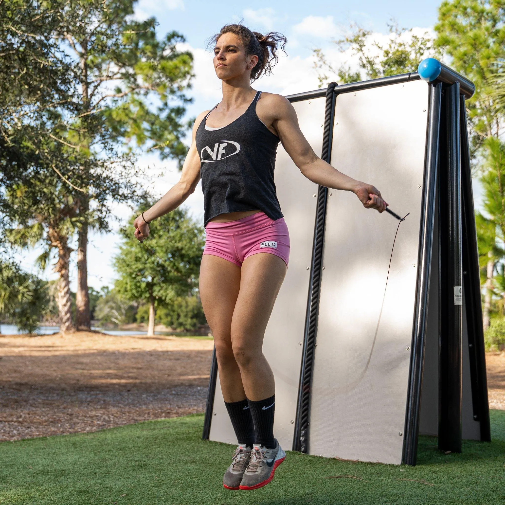 Home Gym Starter Kit w/ 35lb Kettlebell, Bands, Speed Rope