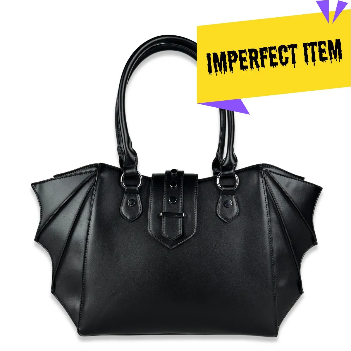 Imperfect Bat Wing Convertible Shoulder Bag