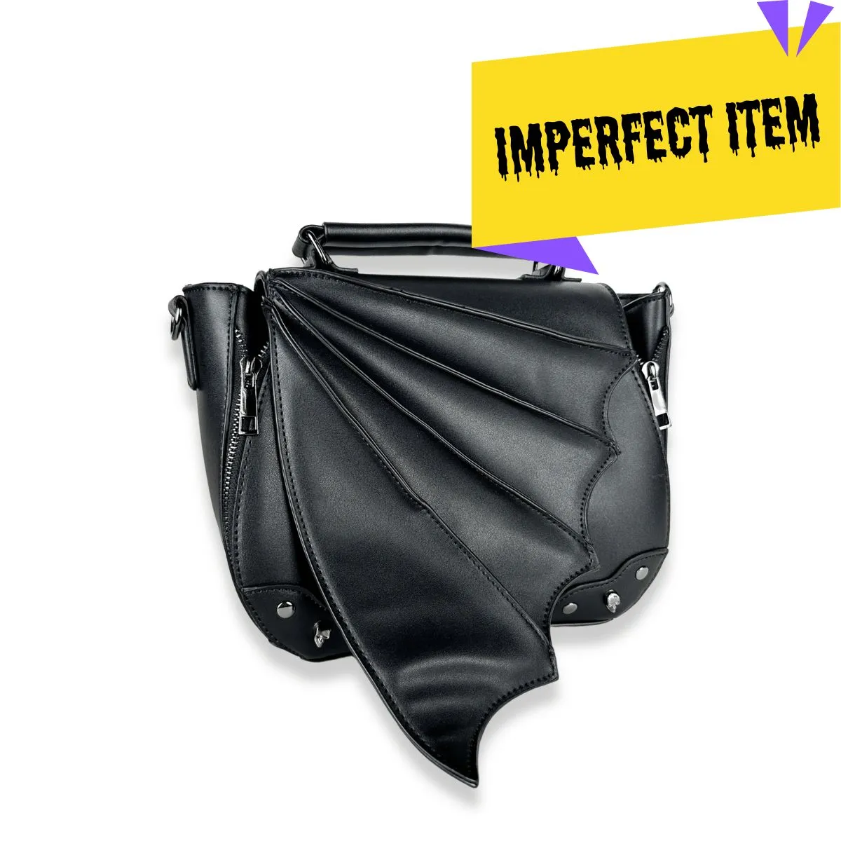 Imperfect Gothic Bat Wing Convertible Handbag