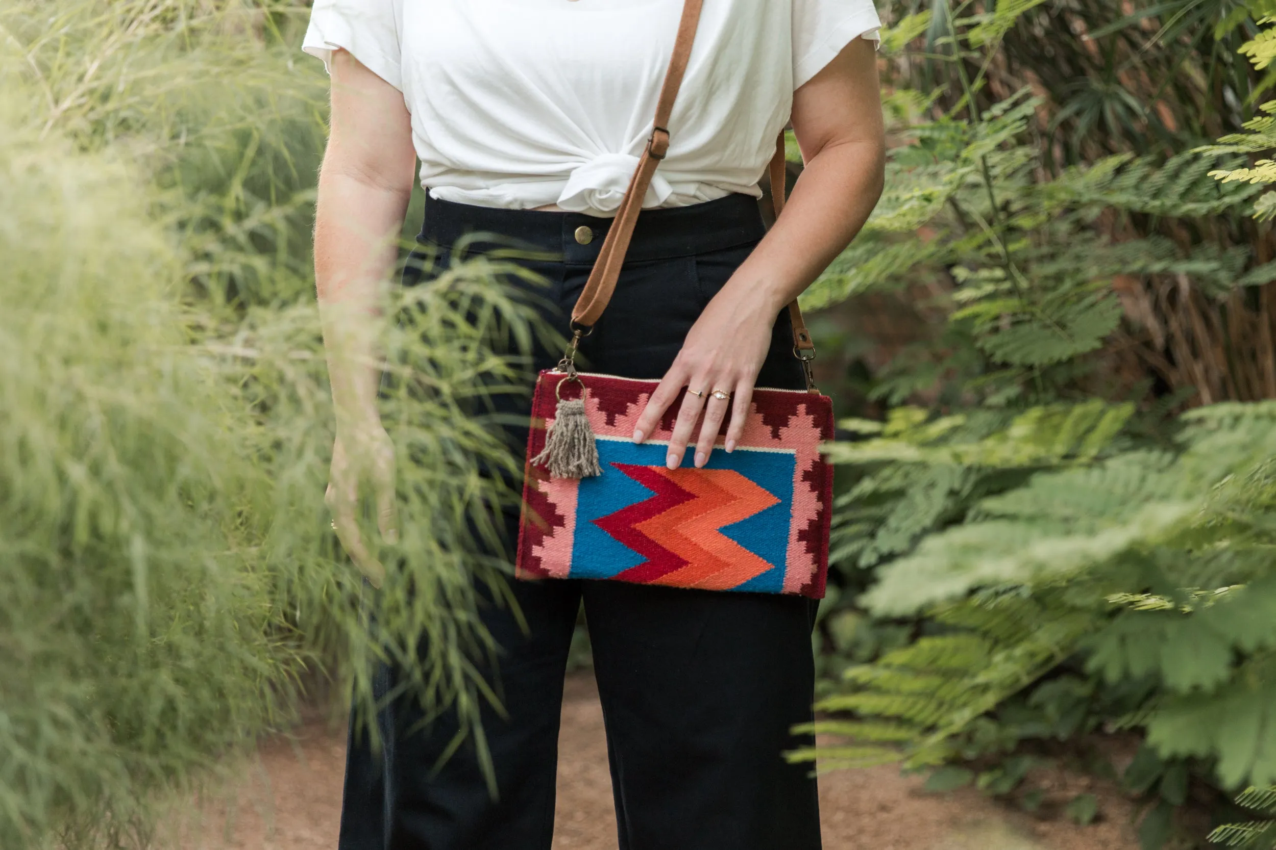 Incalita Convertible Bag in Rose (MORE PATTERNS)