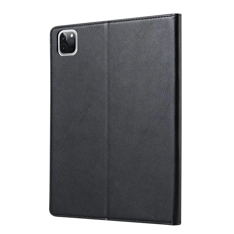 iPad Air 11 2024 Business Flip Leather Card Slot Book Stand