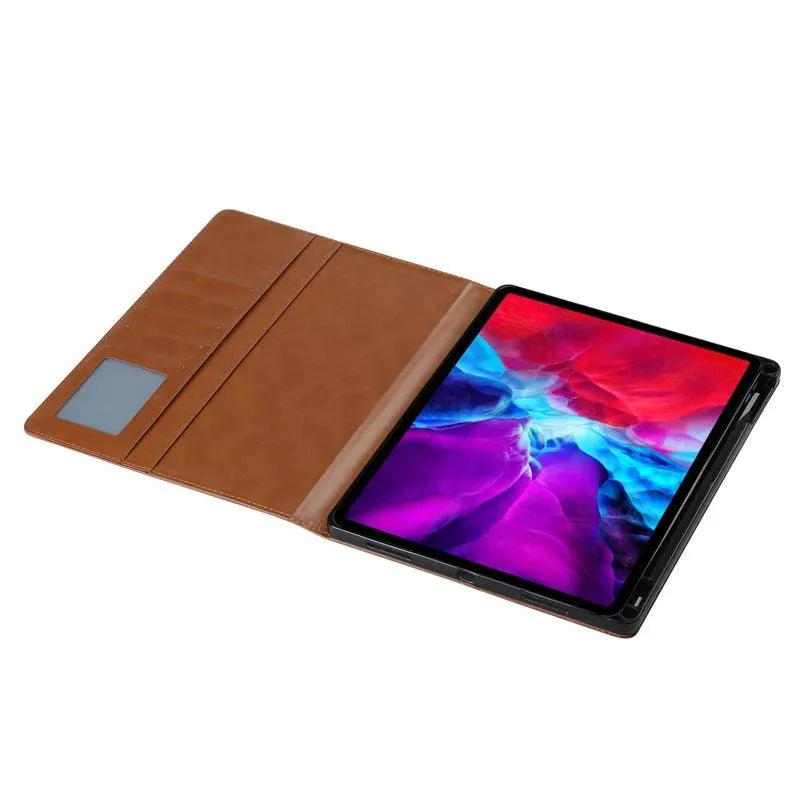iPad Air 11 2024 Business Flip Leather Card Slot Book Stand