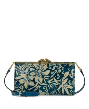 Iris Frame Crossbody - Greek Floral Print
