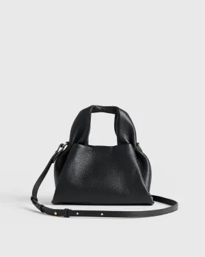 Italian Leather Trapeze Crossbody