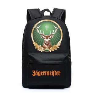 Jagermeister Backpack Schoolbag Students School Bag Laptop Backpack Travel Backpack Gifts