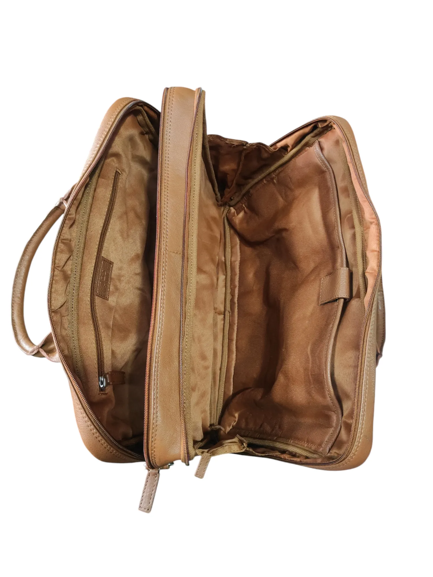 JBS Tan Coloured Laptop Bag