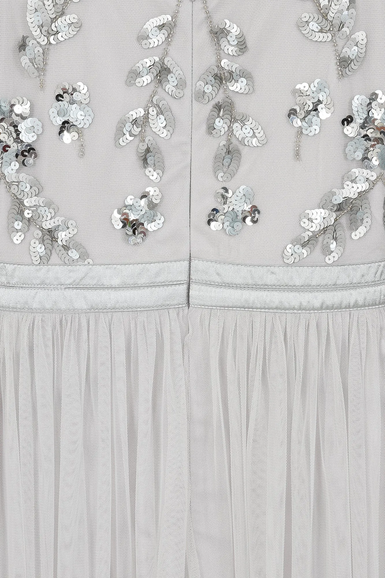 Joanne Vapour Embellished Bodice Maxi Dress