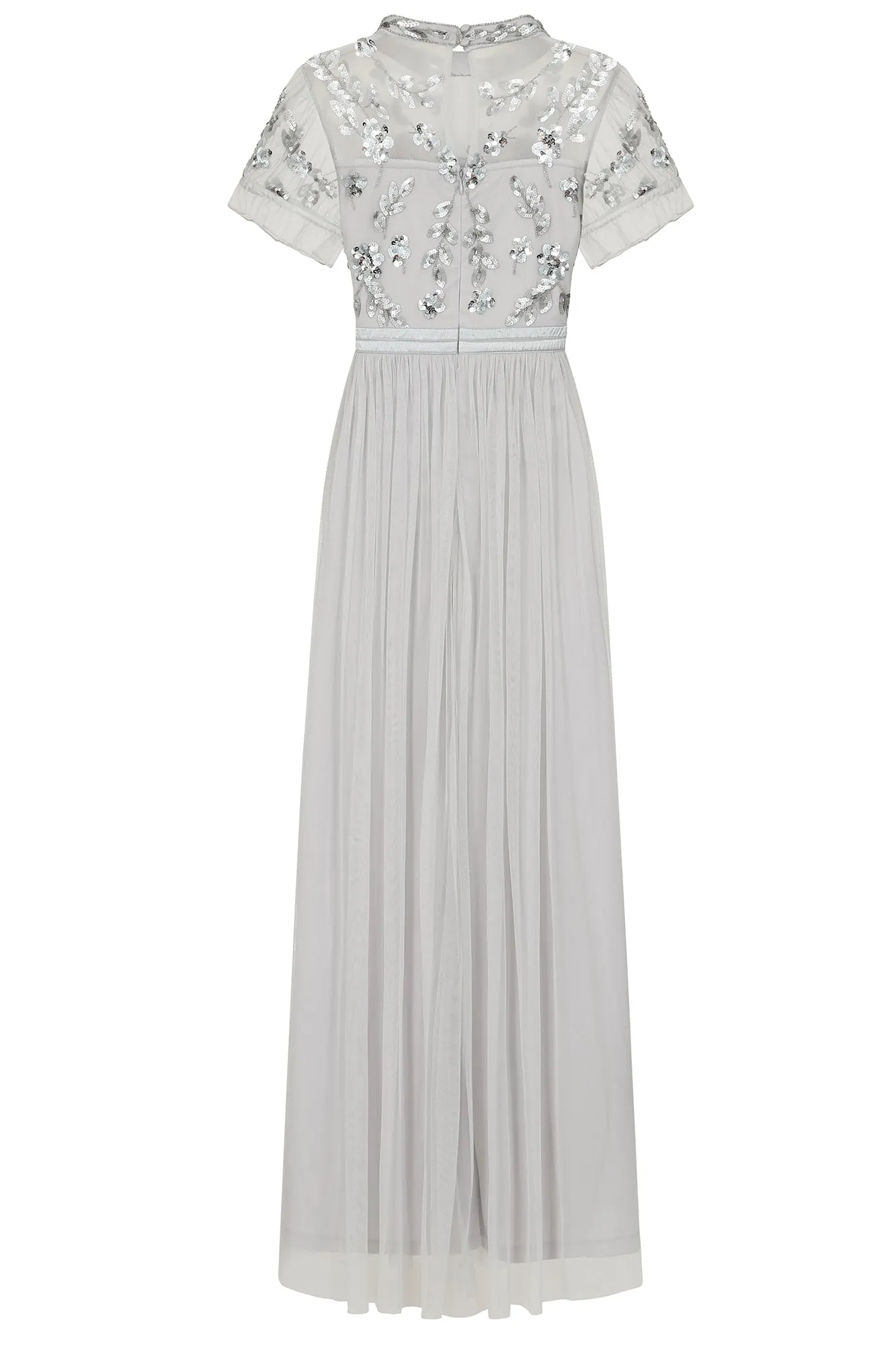 Joanne Vapour Embellished Bodice Maxi Dress