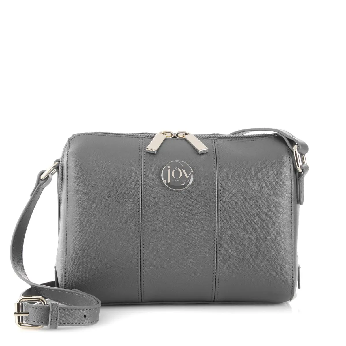 JOY Metallic E*Lite Leather Crossbody with RFID Protection